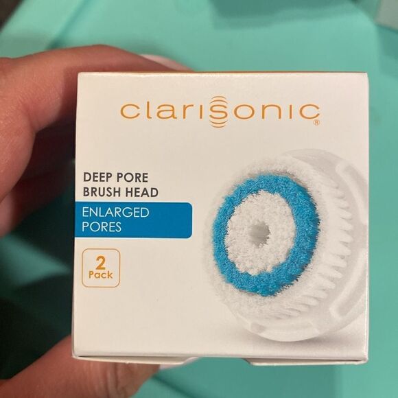 NWT 2-Pack Clarisonic Replacement Brush Head Deep Pore Cleansing - Picture 7 of 9